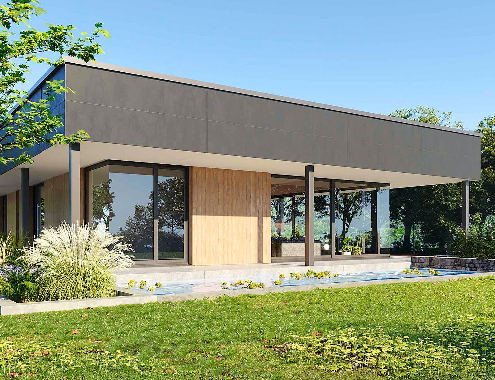 Fertighaus Vision 178 von Danwood - VISION by Danwood, Bungalow Außenansicht 2
