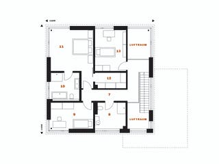 Fertighaus Vision 195 von Danwood - VISION by Danwood Schlüsselfertig ab 807100€, Cubushaus Grundriss 2