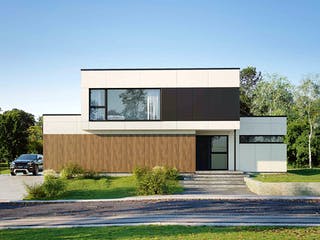 Fertighaus Vision 225 von Danwood - VISION by Danwood Schlüsselfertig ab 876800€, Cubushaus Außenansicht 1