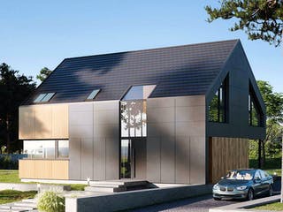 Fertighaus Vision 227 von Danwood - VISION by Danwood Schlüsselfertig ab 848600€, Satteldach-Klassiker Außenansicht 1