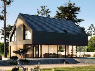 Fertighaus Vision 227 von Danwood - VISION by Danwood Schlüsselfertig ab 848600€, Satteldach-Klassiker Außenansicht 2