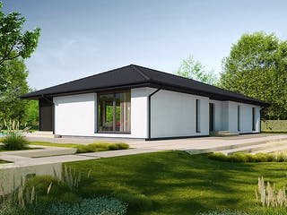 Fertighaus Next 140 WT von Danwood - NEXT by Danwood Schlüsselfertig ab 488700€, Bungalow Außenansicht 1