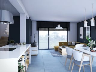 Fertighaus Point 128.1 von Danwood Schlüsselfertig ab 262200€, Satteldach-Klassiker Innenansicht 3