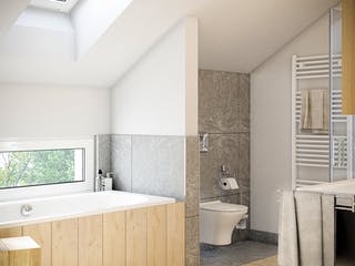 Fertighaus Point 145 von Danwood Schlüsselfertig ab 312900€, Satteldach-Klassiker Innenansicht 7