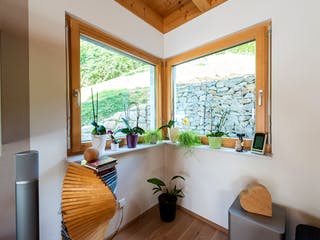 Blockhaus D152 Sum von Frammelsberger R. Ingenieur-Holzbau, Satteldach-Klassiker Innenansicht 4