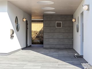 Fertighaus Edition Select 186 von Wolf-Haus Schlüsselfertig ab 442104€, Satteldach-Klassiker Außenansicht 4