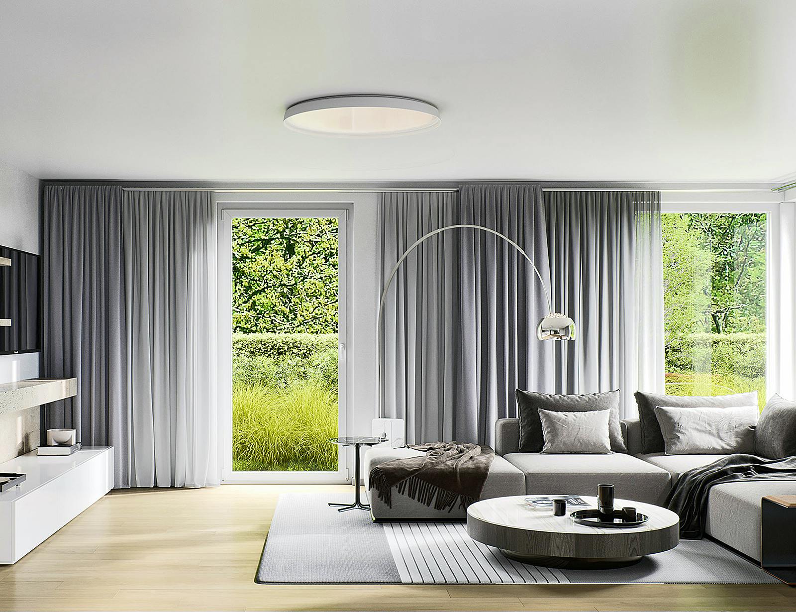 Fertighaus ELK Design 149 - Walmdach von ELK Fertighaus, Stadtvilla Innenansicht 1