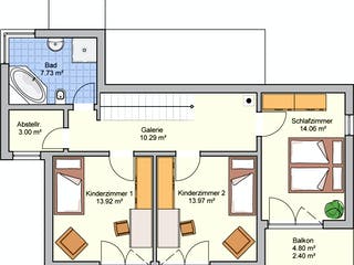 Fertighaus Patrino von Fingerhut Haus Schlüsselfertig ab 485804€, Cubushaus Grundriss 2