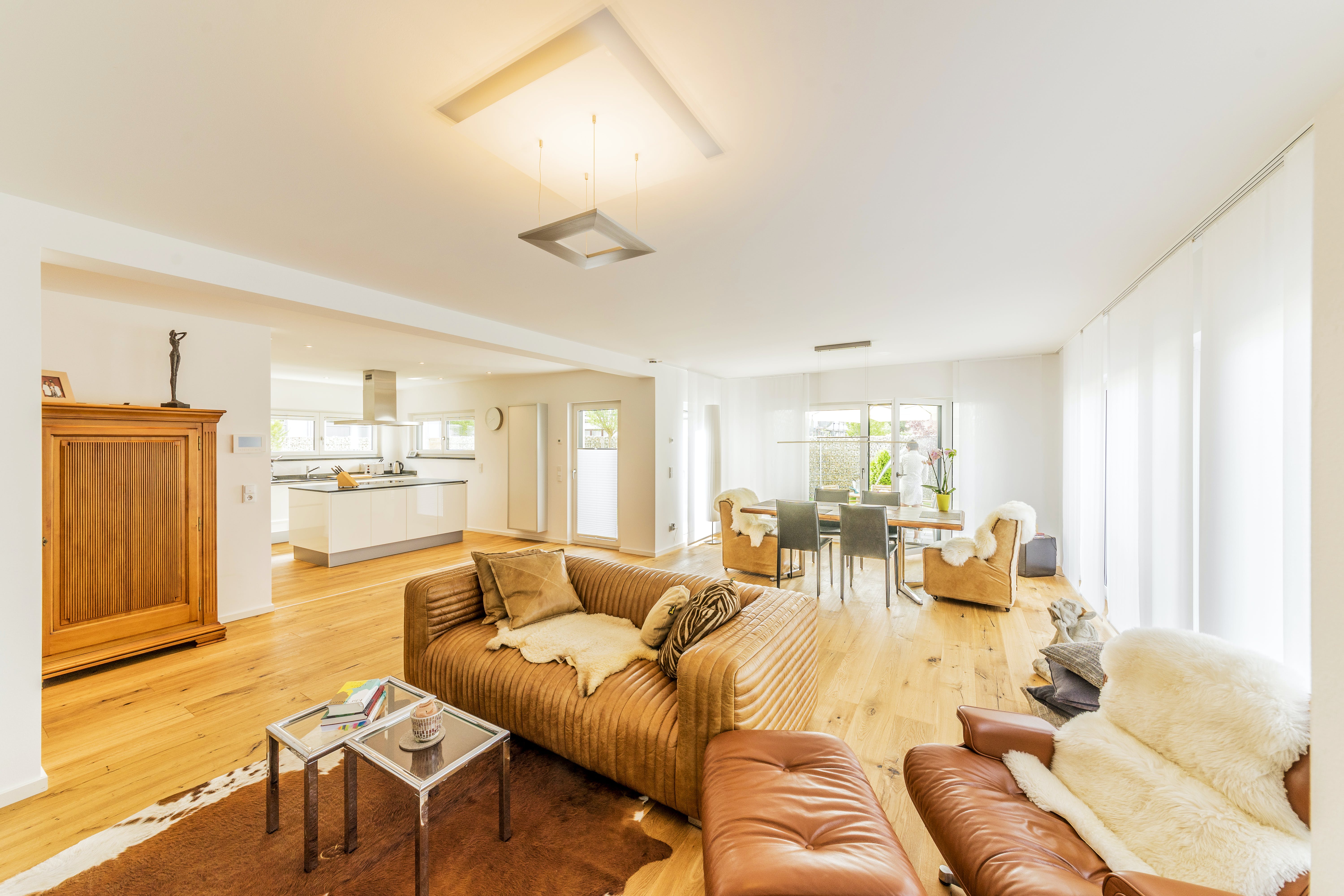 Fertighaus Bauhaus 333 von FischerHaus Schlüsselfertig ab 967032€, Cubushaus Innenansicht 1