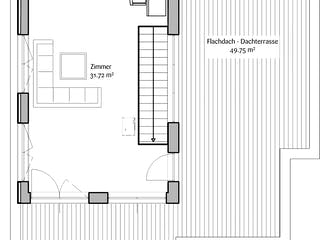 Fertighaus Bauhaus 175 von FischerHaus Schlüsselfertig ab 544685€, Cubushaus Grundriss 3