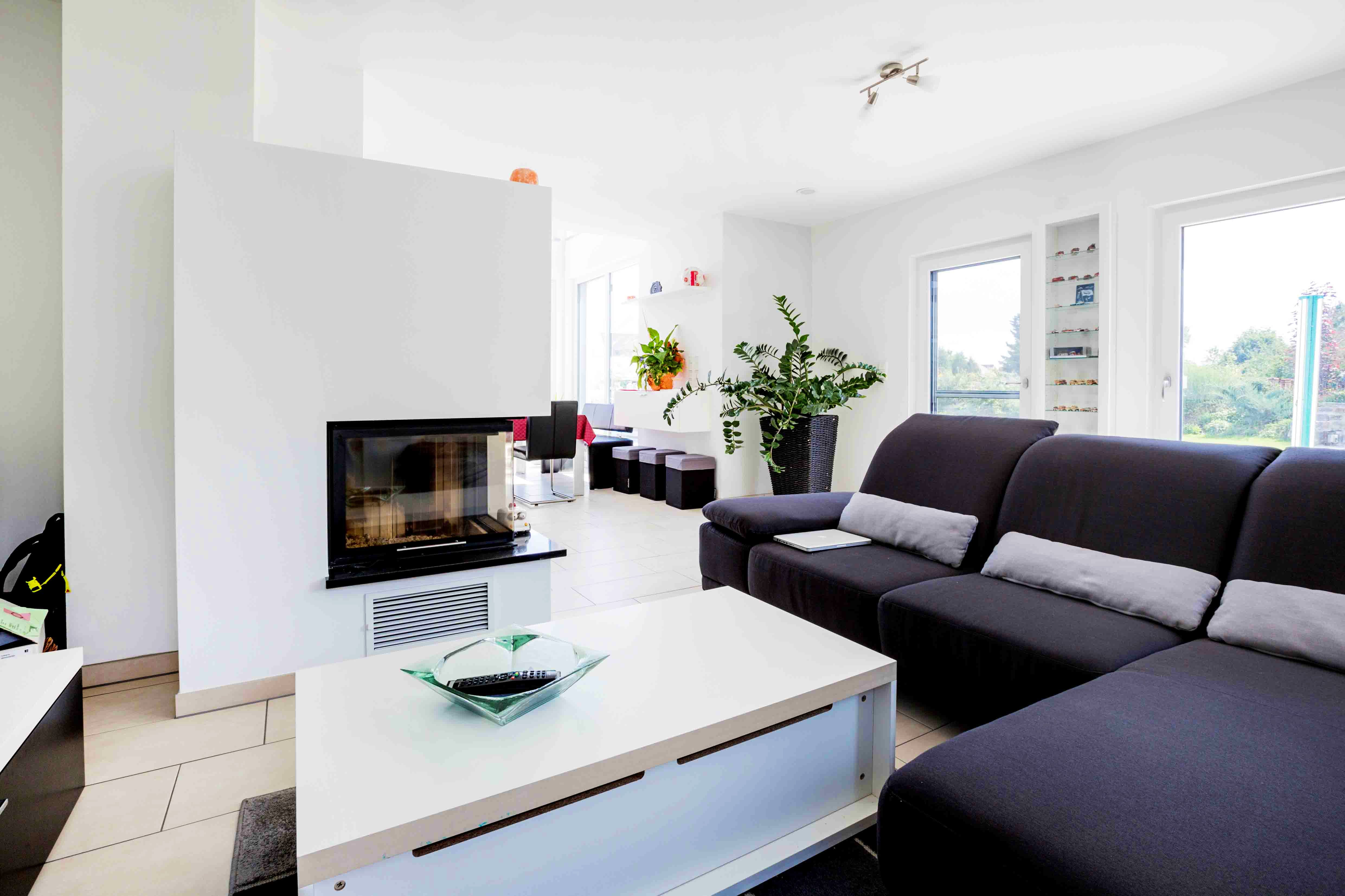 Fertighaus Bauhaus 175 von FischerHaus Schlüsselfertig ab 544685€, Cubushaus Innenansicht 1