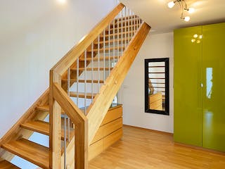 Fertighaus Haus Grauer von WEISS Holzhaus Schlüsselfertig ab 461203€, Satteldach-Klassiker Innenansicht 3