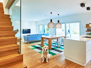 Fertighaus Haus Haberstumpf von WEISS Holzhaus Schlüsselfertig ab 615485€, Cubushaus Innenansicht 1