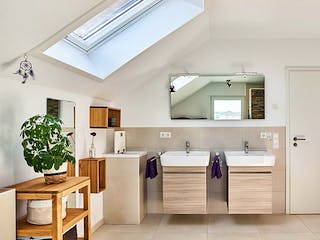 Fertighaus Haus Hauser von Fertighaus WEISS Schlüsselfertig ab 481630€, Satteldach-Klassiker Innenansicht 4