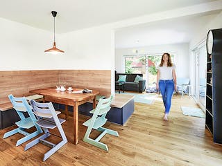 Fertighaus Haus Lenzen von Fertighaus WEISS Schlüsselfertig ab 426833€, Satteldach-Klassiker Innenansicht 3