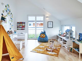 Fertighaus MH Erlangen von WEISS Holzhaus Schlüsselfertig ab 478098€, Satteldach-Klassiker Innenansicht 7