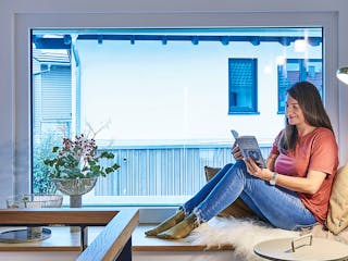 Fertighaus MH Poing - Balance von Fertighaus WEISS Schlüsselfertig ab 547801€, Satteldach-Klassiker Innenansicht 2
