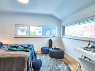 Fertighaus MH Poing - Balance von Fertighaus WEISS Schlüsselfertig ab 547801€, Satteldach-Klassiker Innenansicht 11