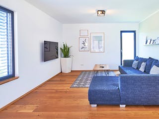 Fertighaus Haus Prümmer von Fertighaus WEISS Schlüsselfertig ab 492414€, Stadtvilla Innenansicht 1