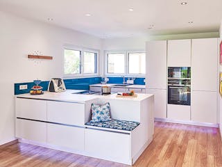 Fertighaus Haus Veith von Fertighaus WEISS Schlüsselfertig ab 395341€, Satteldach-Klassiker Innenansicht 3