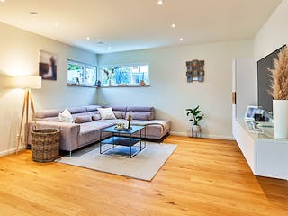 Fertighaus Haus Wiegele von Fertighaus WEISS Schlüsselfertig ab 455769€, Satteldach-Klassiker Innenansicht 1