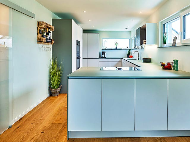 Fertighaus Haus Wiegele von Fertighaus WEISS Schlüsselfertig ab 455769€, Satteldach-Klassiker Innenansicht 3