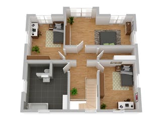 Massivhaus Stadtvilla Emden von FIBAV Massivhaus, Stadtvilla Grundriss 2