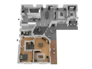 Massivhaus Stadtvilla Fürstenberg von FIBAV Massivhaus, Stadtvilla Grundriss 3