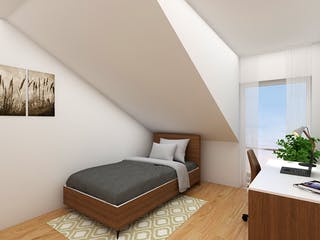 Massivhaus Doppelhaushälfte Fulda von FIBAV Massivhaus, Satteldach-Klassiker Innenansicht 5