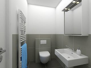 Massivhaus Doppelhaushälfte Meißen von FIBAV Massivhaus, Cubushaus Innenansicht 8