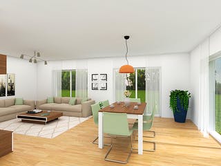 Massivhaus Stadthaus Münster von FIBAV Massivhaus, Satteldach-Klassiker Innenansicht 2