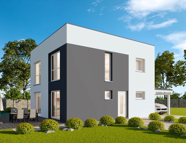 Betonhaus als Stadtvilla: Weimar von FIBAV Massivhaus