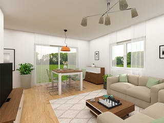 Massivhaus Stadtvilla Weimar von FIBAV Massivhaus, Stadtvilla Innenansicht 1