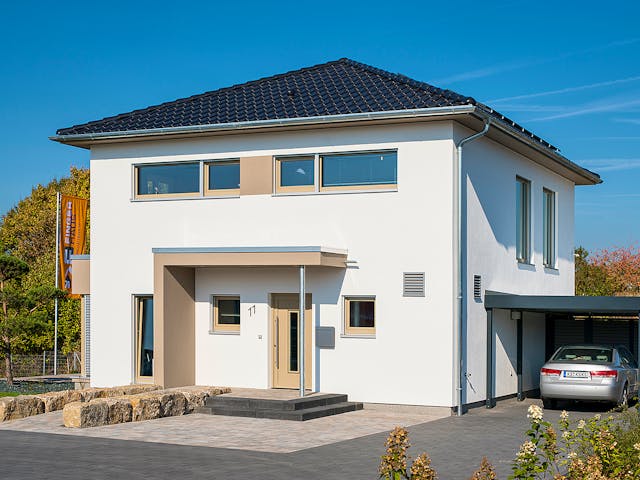 Fertighaus MH Kassel - MEDLEY 3.0 300 B W von FingerHaus Schlüsselfertig ab 440508€, Stadtvilla Außenansicht 1 Fertighaus MH Kassel - MEDLEY 3.0 300 B W von FingerHaus Schlüsselfertig ab 440508€, Stadtvilla Außenansicht 1