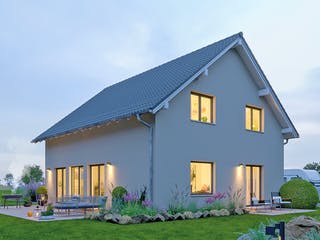 Fertighaus SENTO 301 A S130 von FingerHaus Schlüsselfertig ab 348111€, Satteldach-Klassiker Außenansicht 1
