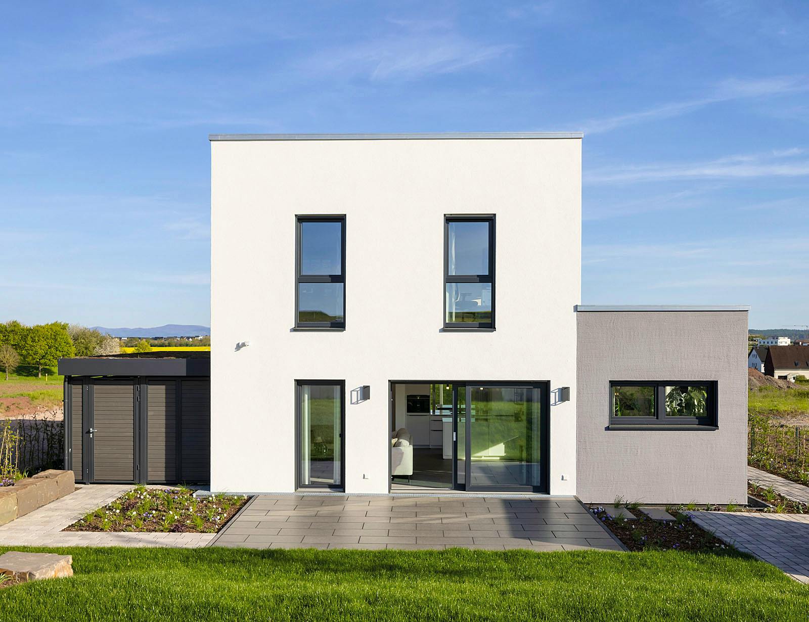 Fertighaus MH Fulda - TALO von FingerHaus Schlüsselfertig ab 428437€,  Außenansicht 1