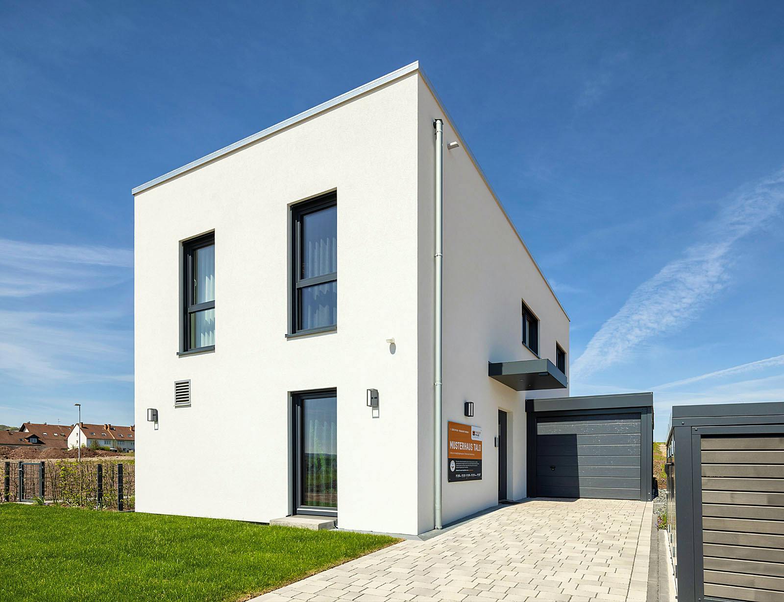 Fertighaus MH Fulda - TALO von FingerHaus Schlüsselfertig ab 428437€,  Außenansicht 2
