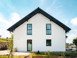 Fertighaus Amika von Fingerhut Haus Schlüsselfertig ab 475632€, Satteldach-Klassiker Außenansicht 6