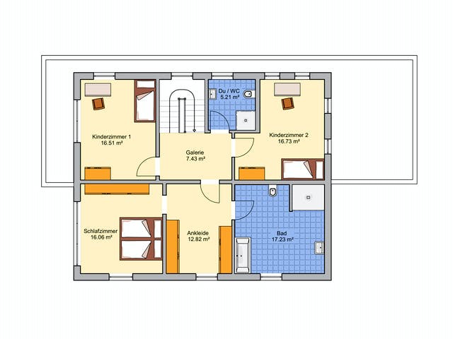 Fertighaus Freiburg von Fingerhut Haus Schlüsselfertig ab 597971€, Cubushaus Grundriss 2