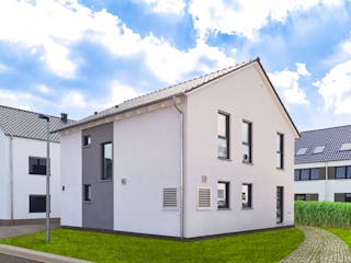 Fertighaus Juna von Fingerhut Haus Schlüsselfertig ab 430913€, Satteldach-Klassiker Außenansicht 3