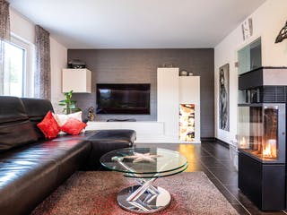 Fertighaus Lageto von Fingerhut Haus Schlüsselfertig ab 684475€, Cubushaus Innenansicht 3