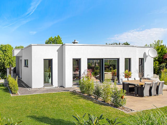 Fertighaus Malgara von Fingerhut Haus, Bungalow Außenansicht 1