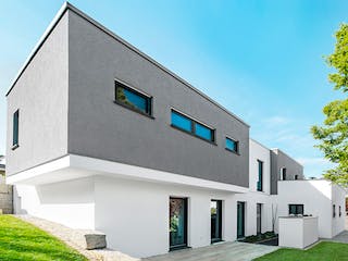 Fertighaus Malgara von Fingerhut Haus Schlüsselfertig ab 440930€, Cubushaus Außenansicht 4