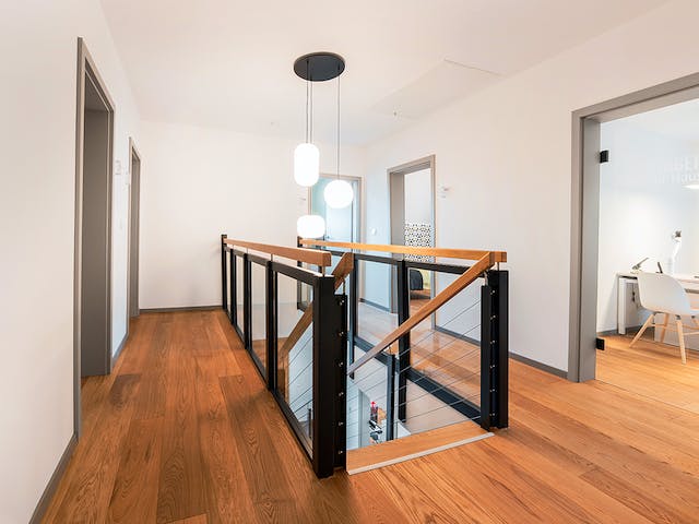 Fertighaus Bad Vilbel - Musterhaus NEU von Fingerhut Haus Schlüsselfertig ab 593766€, Satteldach-Klassiker Innenansicht 8