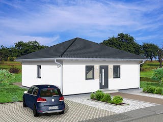 Fertighaus Pico 1 von Fingerhut Haus Schlüsselfertig ab 282934€, Bungalow Außenansicht 2