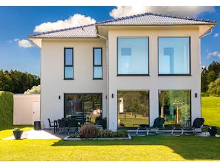 Fertighaus Plata von Fingerhut Haus Schlüsselfertig ab 605008€, Stadtvilla Außenansicht 1
