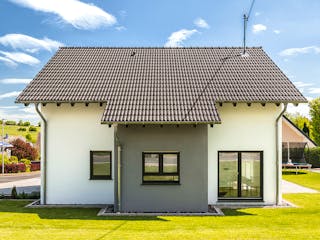 Fertighaus Seko von Fingerhut Haus Schlüsselfertig ab 419283€, Satteldach-Klassiker Außenansicht 4