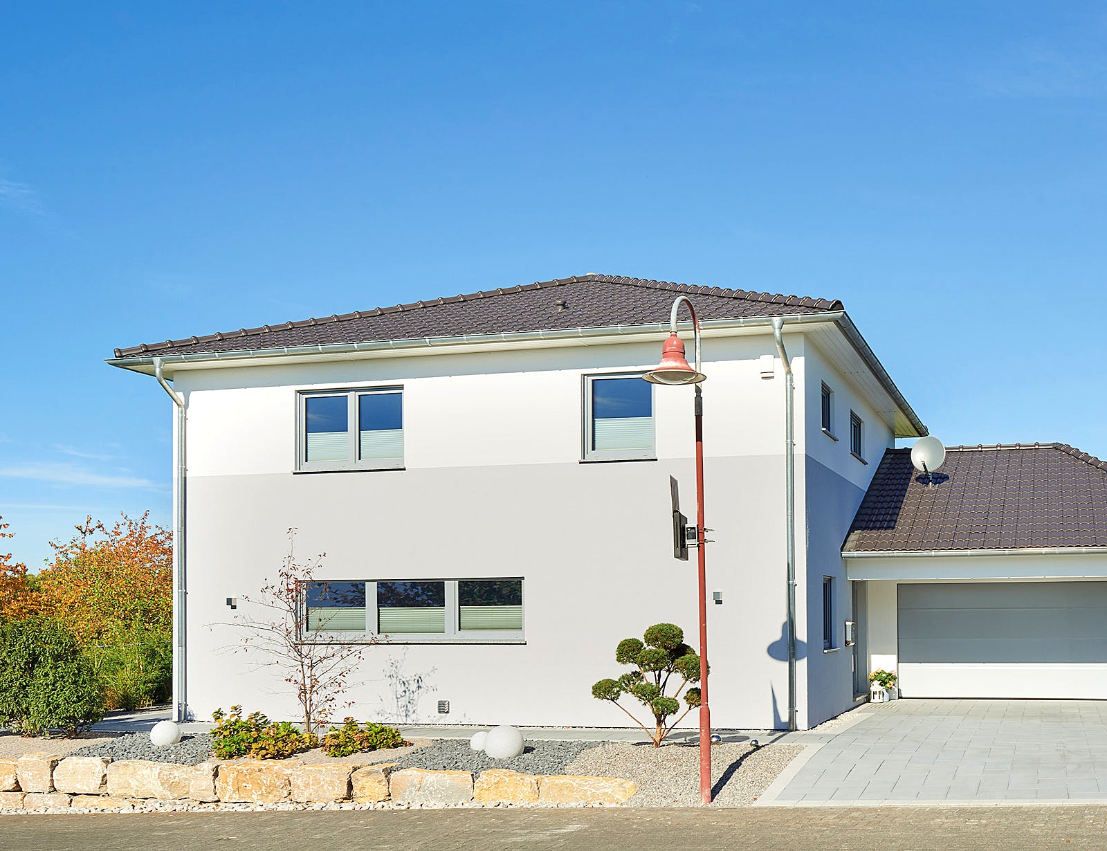 Fertighaus Tero von Fingerhut Haus Schlüsselfertig ab 464815€, Stadtvilla Außenansicht 1
