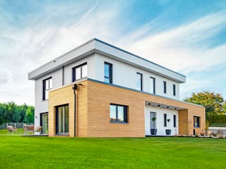 Fertighaus Vilago - MH Neunkhausen von Fingerhut Haus Schlüsselfertig ab 634664€, Cubushaus Außenansicht 1