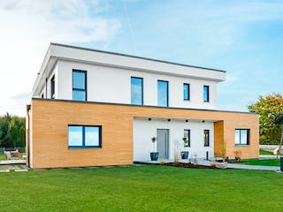 Fertighaus Vilago - MH Neunkhausen von Fingerhut Haus Schlüsselfertig ab 634664€, Cubushaus Außenansicht 3